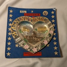 Vintage Silco Washington DC Heart Shaped Souvenir Ashtray New (6) picture
