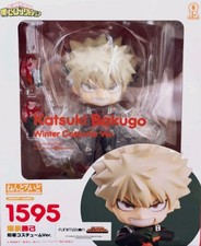 GSC My Hero Academia Nendoroid 1595 Katsuki Bakugo Winter Costume Ver USA Seller picture