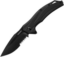 Kershaw Lateral Linerlock A/O Black Folding Knife 3.25in picture
