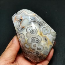 TOP 373G Natural Mexican Agate Stone Specimen Stone Healing R1494 picture