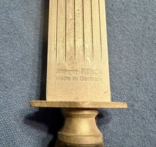 **Vintage German F. DICK 11” Multi-Cut Steel Knife Sharpener** picture