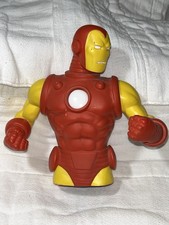Iron Man Coin Bank Marvel Monogram International Iron Man Bank 7-1/4” Tall picture