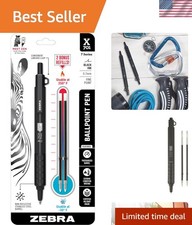 Ultimate Tactical Ballpoint Pen - Matte Black, Lanyard Loop, Refillable Ink picture