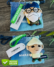 Runescape MAKESHIP '25 Limited Edition Plushie Gnome Child Wise Old Man KEYCHAIN picture