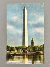 1909 Washington Monument From Potomac Washington DC Foster Reynolds Postcard picture
