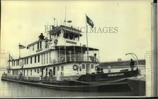 1975 Press Photo 1932 vintage river tug refurbished for Bicentennial, Memphis picture