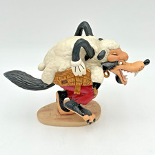 Disney Big Bad Wolf Three Little Pigs I'm a Poor Little Sheep Disney WDCC w/ COA picture