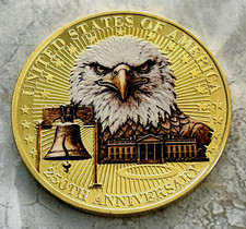 *American Bald Eagle* (ERROR ON REAR) 250TH ANNIVERSARY USA 1776-2026 picture