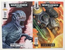 Warhammer 40,000 40K Deathwatch #1 David Nakayama Variant +1 more Lot Titan 2018 picture