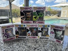 Funko Pop Teen Titans Go Vinyl Mixed Lot 7 Raven Robin Cyborg Hot Topic picture