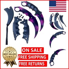 Ambidextrous Karambit Knife - CSGO Elite Class with Doppler Phase Aesthetic picture