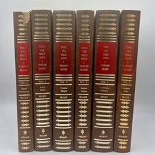 Thru The Bible With J. Vernon McGee 6 Volume Hardcover Set Nelson Complete picture