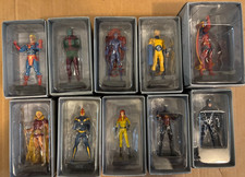 Eaglemoss Marvel Figurine Lot 10 Cosmic Inhumans Nova Black Bolt Gladiator picture