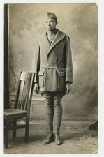 Harlem Hellfighter Soldier French Uniform 1916 African American 369th Infantry picture