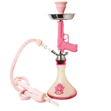 ICED  PISTOL HOOKAH  Original Gangsta(tm) Gun Hookah By INHALE(R) PINK picture