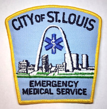 St. Louis Missouri Emergency Medical Service Patch - FREE Tracked US Shipping picture