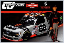 Conner Jones Hand Signed Autograph 6 x 9 Hero Card - NASCAR Craftsman Truck picture