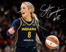 Sophie Cunningham Indiana Fever Signed Autographed 8x10 Photo WNBA Star HD138 picture