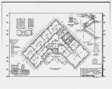 Photo:Boise Idaho USA 1911 Boise Project Office First Floor Plan Drawing picture