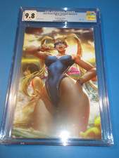 2023 Street Fighter Swimsuit Special Rare Chew Variant CGC 9.8 NM/M  Gem Wow picture
