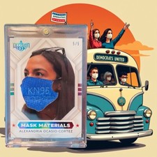 Decision Alexandria Ocasio-Cortez AOC Mask Materials 5/5 HARRIS WALZ ‘24 RESIST picture