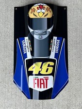 WOW Yamaha MotoGP Racing  Rossi Motorcycle Front View Curved Sign picture