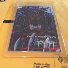 1993 Wizard Image Comics Dale Keown's PITT Foil Promo Card picture