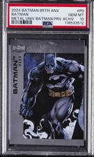 2024 UPPER DECK BATMAN 85TH ANNIVERSARY SKYBOX METAL BATMAN PREVIEW ACHIEVEMENTS picture