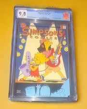SIMPSONS COMICS #6 CGC 9.8 - Flipbook w/
