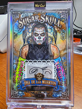 Wild Card 2026 Sugar Skull Dia de los Muertos Jeff Hardy SSP True 1/1 Auto picture