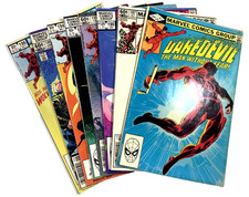 Marvel DAREDEVIL (1982) #185, 187, 190-191, 193-196 (VG/FN to VF) Ships FREE picture