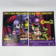 Croc 2 Sony PlayStation 1 PS1 Zany Print Ad/Poster Promo Art picture