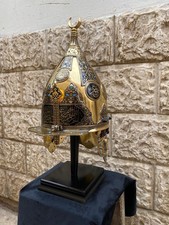 Museum Quality Ottoman Sultan Mehmed II Helmet Islamic Art w/ Stand picture
