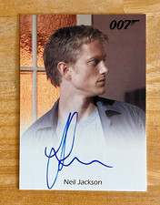 Rittenhouse James Bond 007 Quantum of Solace Neil Jackson as Mr. Slate Auto picture