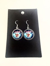 Heathers the Musical earrings 925 silver hooks Broadway. picture
