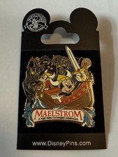 Rare Disney Maelstrom Norwegian Adventure Mickey Mouse Pin Disney Franchise picture
