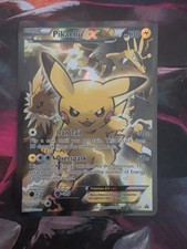 Pokémon TCG Pikachu EX XY124 Black Star Promo MP Condition (See Photos) picture