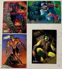 1995 Fleet Ultra Spider-Man Marvel Comics Trading Card | 4 Card Included picture