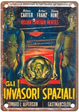 Invaders From Mars 11 Vintage Movie Poster Old Retro Look Metal Sign MP2277 picture