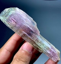 588 Carat Natural Bi Color Kunzite Crystal Specimen From Afghanistan picture