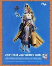 2002 EverQuest Intel Firiona Vie Original Advertisement / Retro Promo v1 picture