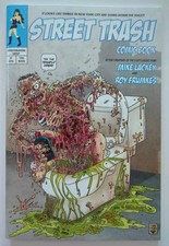 Street Trash #1 Cult 2016 Signed/Sketch Mike Lackey + Signed By Roy Frumkes  picture