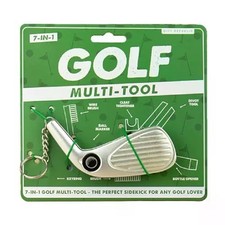 Gift Republic 7-in-1 Golf Multi-Tool Gadget, Silver picture