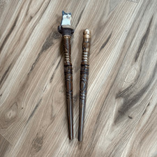 MagiQuest Great Wolf Lodge Interactive Magic Wand Wolf Head & Bronze Topper 2008 picture