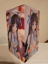 K-ON Trio-Try-iT FuRyu Akiyama Mio Cat Ears Maid Outfit Figure *US SELLER* picture