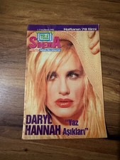 1992 Daryl Hannah Turkish Cinema Magazine Rare Vintage Movie Guide Collectible picture