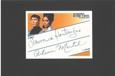 2004 Star Trek DUAL QUOTABLE Autograph Arlene Martel Autograph EX MRS SPOCK picture
