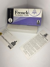Vintage French Vocabulary Cards, Vis-Ed (Visual Education) picture