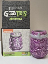 RARE Geeki Tikis Shredder Mini Muglet TMNT Loot Crate Exclusive Shot Glass picture