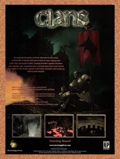 1999 Clans PC Original Advertisement / Retro Promo v1 picture